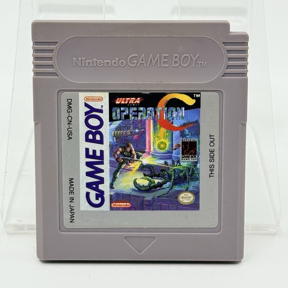 Operation C Nintendo Game Boy Authentic Cartridge Tested